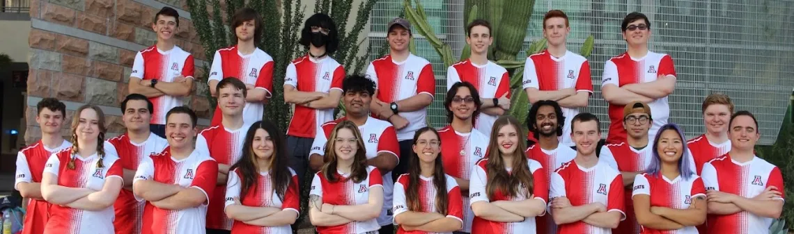 Fall 2022 to Spring 2023 University of Arizona Esports Teams